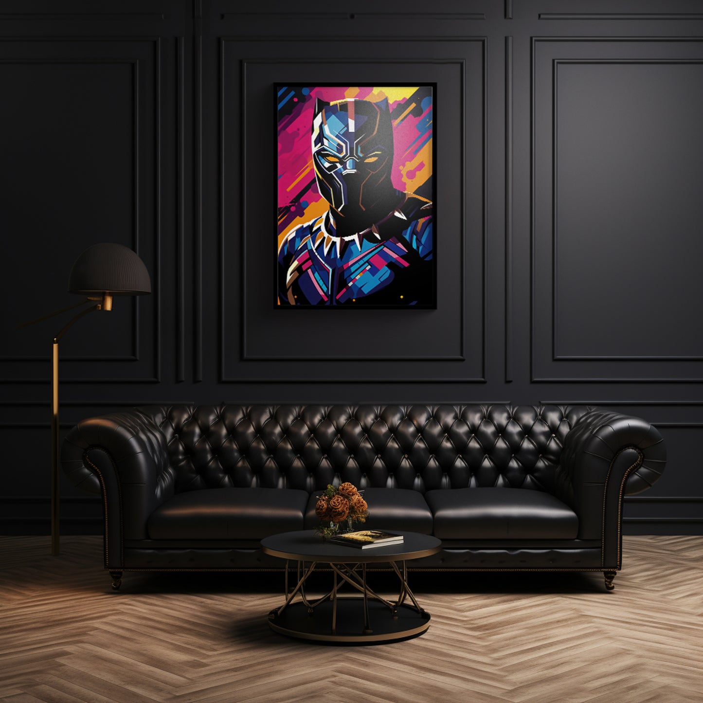 Vibrant Black Panther