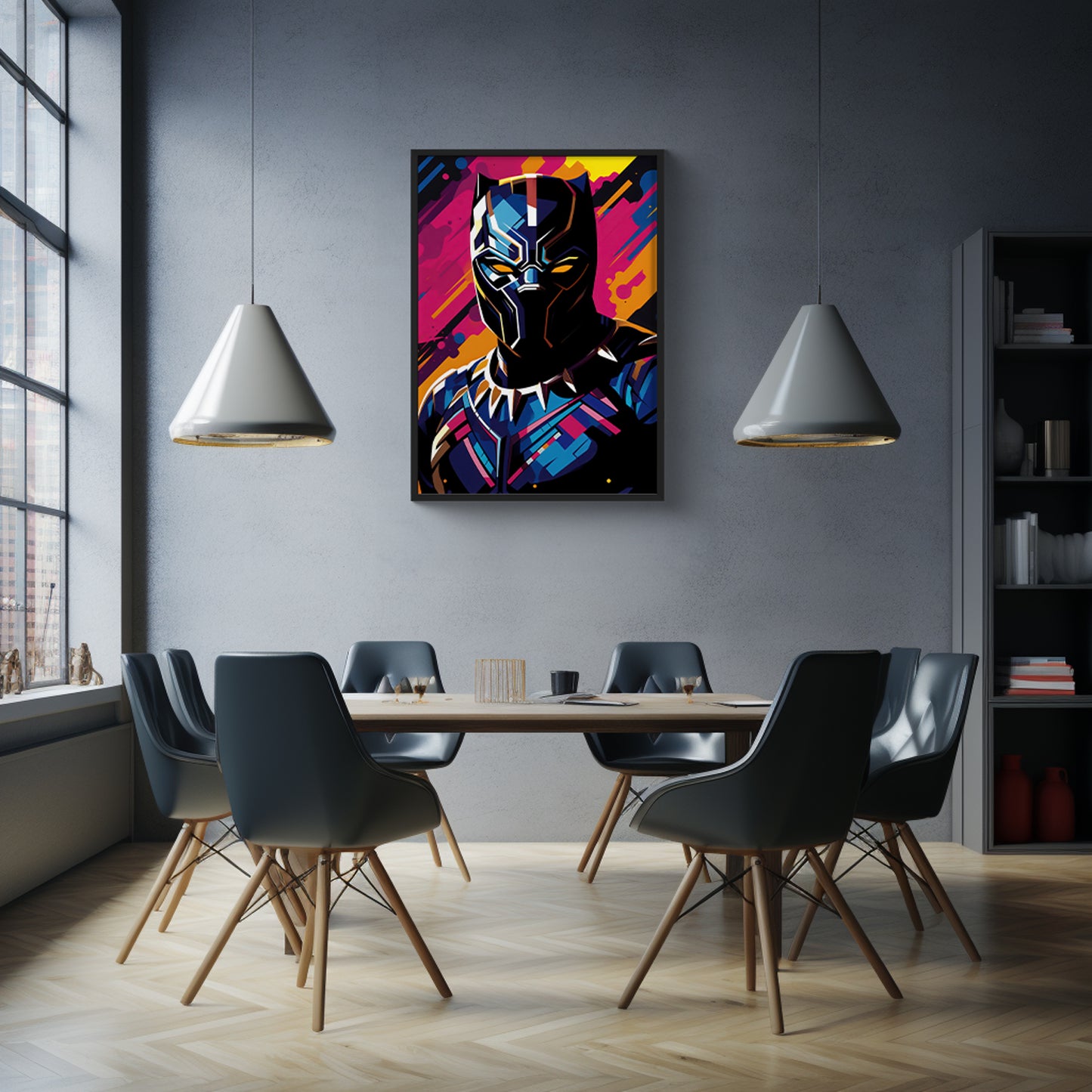Vibrant Black Panther