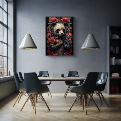 Blood Flower Panda