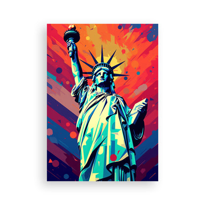 Iced Statue of Liberty